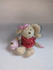 Steinbeck Lillebi Maus  Kikibell Stofftier Plüsch Kleid Cupcake 25cm