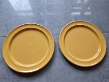 *2×Emile Henry  Teller*gelb*Käsefondue*w. Neu!!!