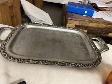 WMF Baroque Tablett Servier Platte Cromargan 52 x 30 cm/Ornamente