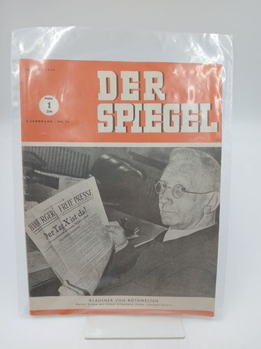 Der spiegel juni 1948 - der, 2