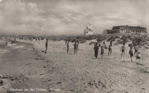 Alte ansichtskarte neuhaus - ansichtskarte, an