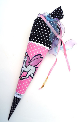 Einhorn schultüte stoff - schultÜte,