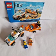 LEGO City 60012 Küstenwache mit Schlauchboot  vollständig mit BA