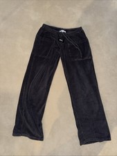 Coole Damen Jogging Hose Frottee Black Palms Größe XS/S!