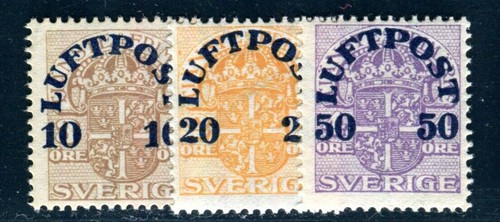 Schweden 1920 138 140 - 1920, **