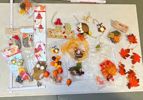 Herbst deko girlande set - deko,