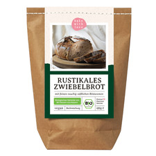 Bio Rustikales Zwiebelbrot