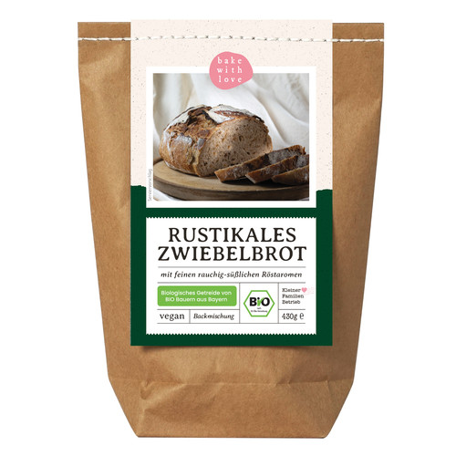 Bio rustikales zwiebelbrot - bio,