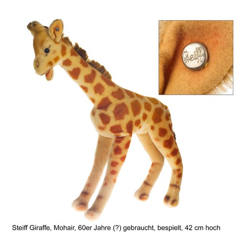 Steiff giraffe mohair - cm,,
