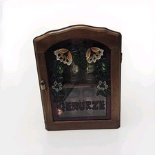 Nostalgie Vintage altes Küchen Regal Holz 10 Kerami