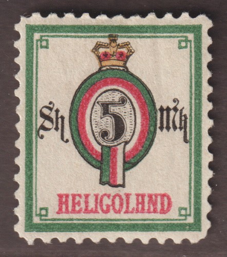 Helgoland 5 mk - helgoland,