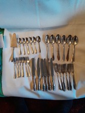 Wenz Besteck Konvolut 90 er Silberauflage ca. 1,6 kg ähnlich Bruckmann