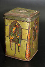 uralte Blechdose Jugendstil