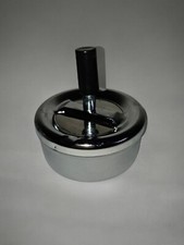 3 Stück Metall Drehaschenbecher Aschenbecher Windaschenbecher Ascher Drücker