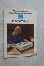 RFT Thermokopiergerät Pentacop 110 Pentacon 