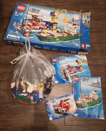 Lego 4645 hafen frachtschiff - lego,