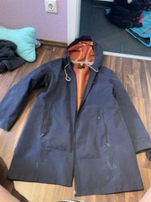 khujo Mantel XXL.   Dunkelblau Orange.  Regenmantel