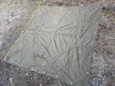 NVA Zeltbahn mit Schnüren