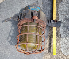 Ex Bunkerlampe Käfigleuchte Industrielampe E27 Warnlampe Gelb