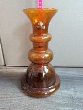 Vintage Ingrid Glas Vase aus