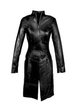 Ledermantel Lederkleid aus