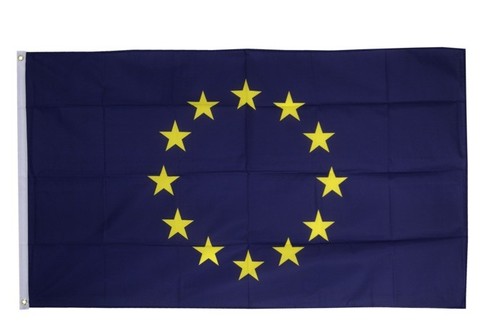 Fahne europäische union - fahne,