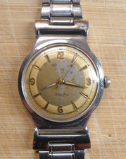 Dugena Festa Vintage Armbanduhr Uhr mechanisch Handaufzug ETA 1080