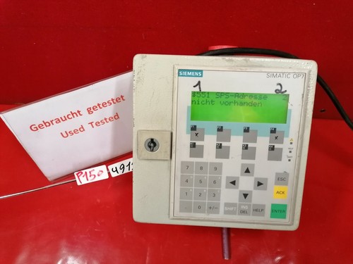 Siemens simatic op7 - siemens,