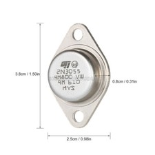 20pcs 2n3055 15a - 2/5/10/20pcs, 15a/60v