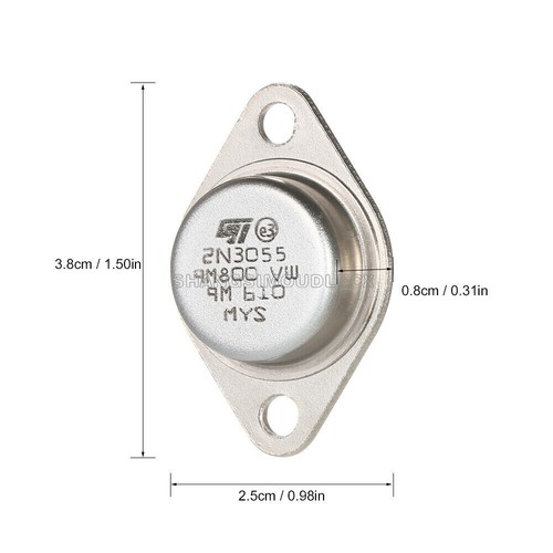 20pcs 2n3055 15a 60v - 2/5/10/20pcs, 15a/60v