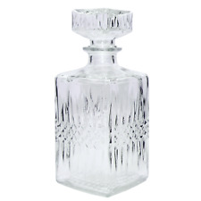 Whisky Karaffe Dekanter Flasche Cognac Scotch Likör Glaskaraffe Glas 855ml MD1