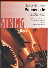 Promenade. Short Story, Lullaby and Walking The Dog für Violine und Klavier