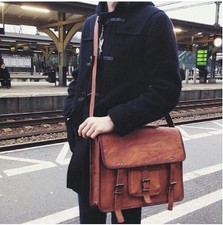 Herren Vintage Leder Ranzen