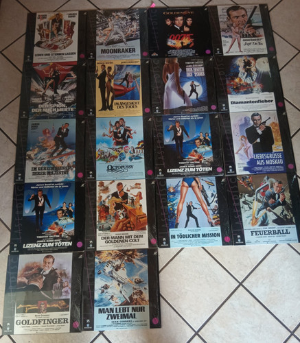 Laserdisc sammlung james - sammlung, bond