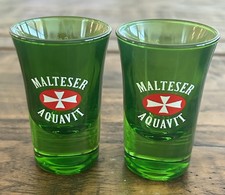 Pair of Malteser aquavit shot