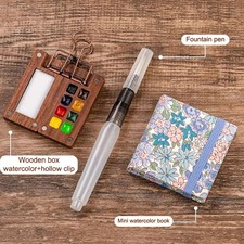 Mini Aquarellpalette Reiseset