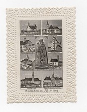 Altes Spitzenbild Andenken an