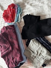 🌸 Mädchen Kleiderpaket Gr. 146 / 152 – Pullover, Shirts, Rock & Hose 🌸