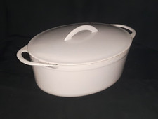 Cousances Bräter Gusseisen Nr. 14 Schmortopf Cocottes Gartopf Emaille Grau