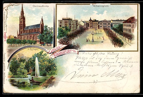 Lithographie frankfurt - lithographie,