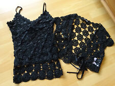 NICOWA  Set - Häkel Top + Jacke, Bolero - Gr. 36 - neu
