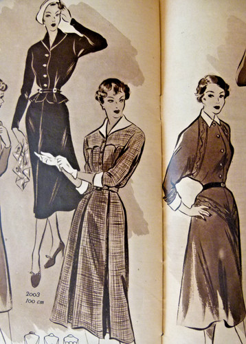 Altes modeheft 1951 alle - 1951+,