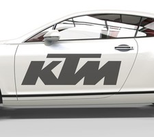 Autoaufkleber KTM Schriftzug