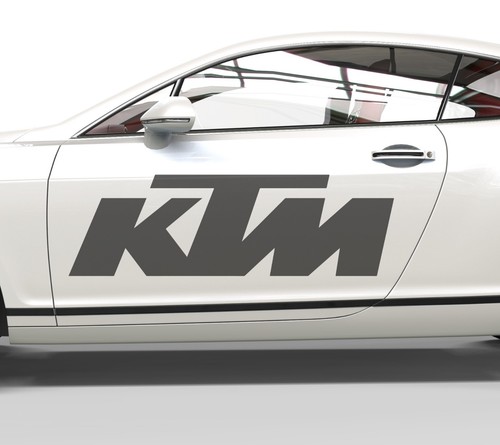 Autoaufkleber ktm schriftzug - autoaufkleber,