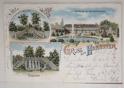Alte litho postkarte - alte,