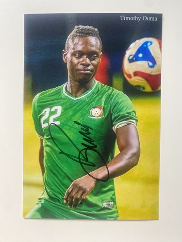 Timothy ouma autogramm kenia - autogramm,