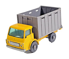 Vintage Matchbox Lesney Series No 37 Dodge Cattle Truck Diecast Modell ohne OVP