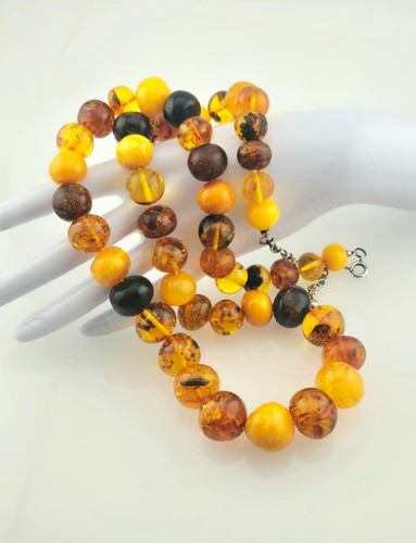 Amber naturbernstein kette - amber,