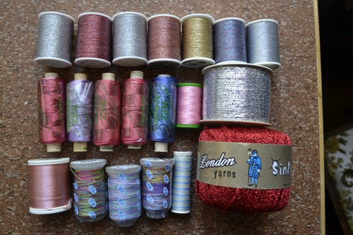 Beilauffaden metallic stricken - beilauffaden,