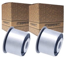 2x FEBEST HINTERACHSBUCHSEN QUERLENKERLAGER passend für MERCEDES CLS E-KLASSE SL